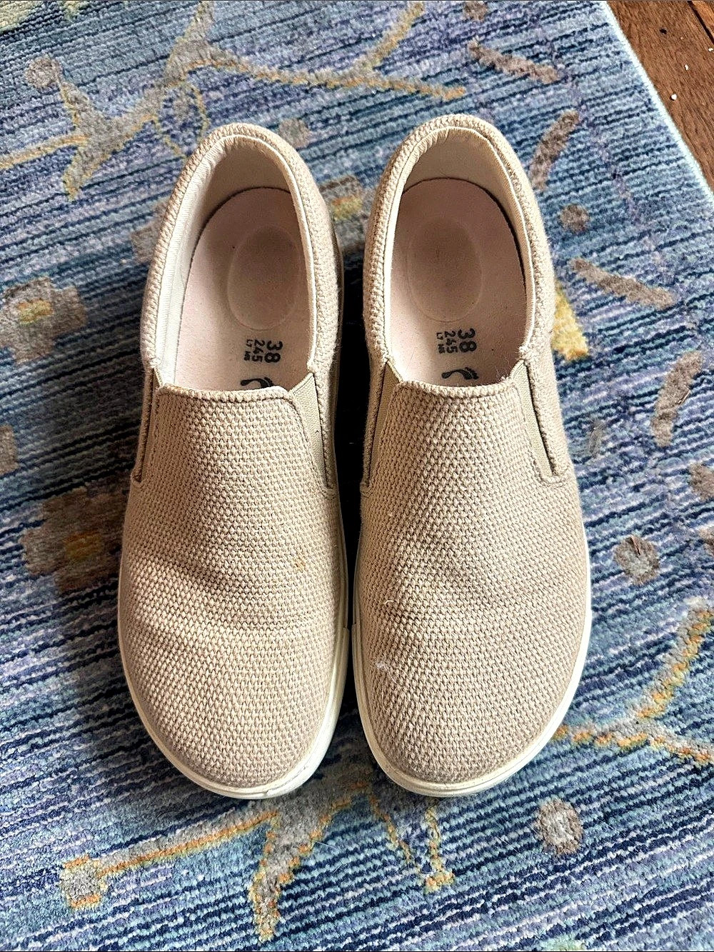 Birkenstock Oswego Slip-On Sneakers Beige EU 38
